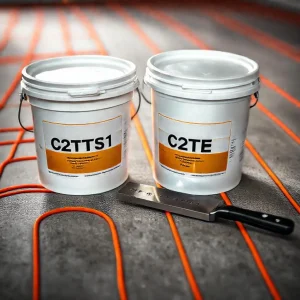 Фото по теме: клей для керамогранита на теплый пол какой класс c2tes1 или c2te выбрать