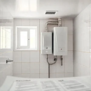 Фото по теме: можно ли вешать двухконтурный газовый котел в ванной комнате требования снип